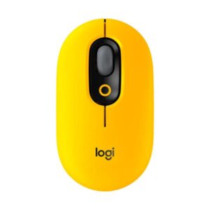 MOUSE LOGITECH POP INALÁMBRICO BLUETOOTH 4000 DPI 910-006543 AMARILLO
