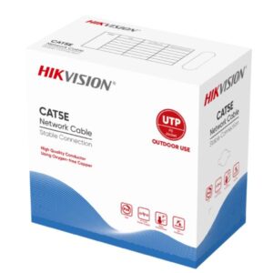 CABLE DE RED EXTERIOR UTP CAT5E HIKVISION  DS-1LN5EO-UU/E(O-STD) 23AWG UL 305M 100% COBRE 307400129