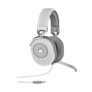 HEADSET GAMING CORSAIR HS65 SURROUND ALÁMBRICO 3.5MM CA-9011271-NA BLANCO