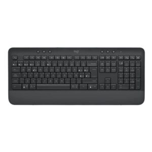 TECLADO LOGITECH K650 SIGNATURE MEMBRANA INALÁMBRICO BLUETOOTH ESPAÑOL 920-010910 NEGRO