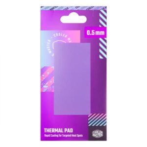 PARCHE TÉRMICO COOLER MASTER TPX NOPP 1500W/M K 0.5MM GPU/CPU 95X45MM  TPX-NOPP-9005-R1 MORADO