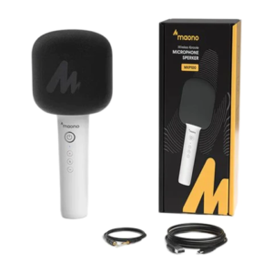 MICROFONO MAONO INALAMBRICO  MKP100 PLATEADO