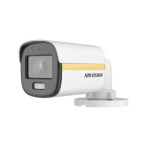 CAMARA MINI BULLET HIKVISION DS-2CE10DF3T-FS 2 MP COLORVU ALCANCE DE LUZ BLANCA HASTA 20 M IP67 300512956 BLANCO