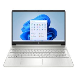 LAPTOP HP 15-EF2520LA 15.6 PULG RYZEN 5 5500U 8GB 256GB SSD WIN 11 SILVER  BUNDLE (MOUSE + FUNDA) -SPANISH