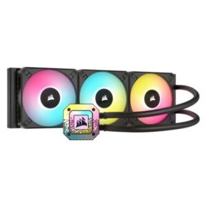 ENFRIAMIENTO LIQUIDO RGB CORSAIR ICUE H150 ELITE CAPELLIX XT AIO 360MM CW-9060070-WW NEGRO