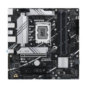 TARJETA MADRE ASUS PRIME B760M-A LGA1700 M-ATX DDR5 90MB1EK0-M0EAY0 NEGRO / BLANCO
