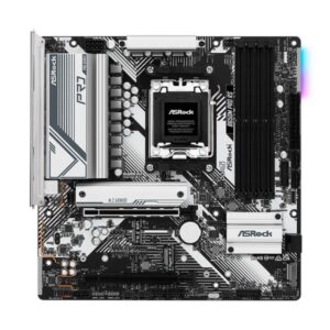 TARJETA MADRE ASROCK B650M PRO RS AM5 MICRO-ATX DDR5 NEGRO / BLANCO