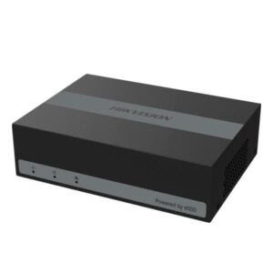 GRABADORA DVR HIKVISION IDS-E04HQHI-B 4 CANALES ANALÓGOS (+1 IP) HASTA 5 MP LITE / 3K 512 GB PRO ACUSENSE 300228637 NEGRO