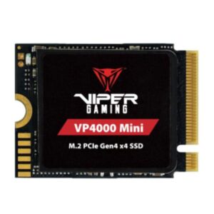HD INTERNO SOLIDO 1TB PATRIOT VP4000 MINI M.2 2230 PCIe GEN4 X4 NVME 5000MB/S / 3500MB/S VP4000M1TBM23 NEGRO