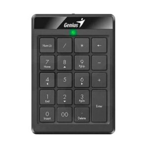 TECLADO NUMÉRICO GENIUS NUMPAD 110 MEMBRANA ALÁMBRICO 31300016400 NEGRO