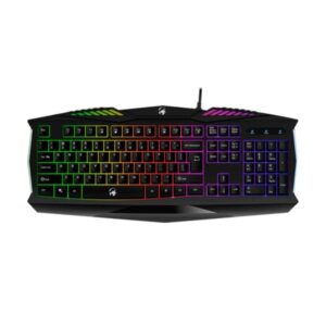 TECLADO GAMING RGB GENIUS SCORPION K220 MEMBRANA ALÁMBRICO USB ESPAÑOL 31310475101 NEGRO