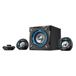PARLANTE GENIUS SW-G2.1 1000 26W CABLEADO 3.5MM / RCA  31730043401 NEGRO