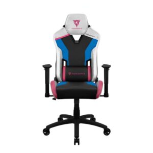 SILLA GAMING THUNDERX3 TC3 MAX CUERO SINTÉTICO TEGC-204510D.D1 NEGRO / ROSA / BLANCO