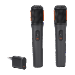 MICRÓFONO JBL PARTYBOX INALÁMBRICO 2.4GHZ DOBLE CANAL JBLPBWIRELESSMICAM NEGRO
