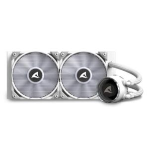 ENFRIAMIENTO LIQUIDO SHARKOON S80 RGB AIO 240MM 4044951038602 BLANCO