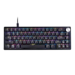 TECLADO GAMING RGB XPG SORCERER MINI MECÁNICO ALÁMBRICO INGLÉS SORCERERRDMINNIRD-BKCES NEGRO