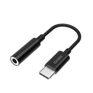 ADAPTADOR AUDIO TYPE-C A A 3.5MM GENIUS RS2 ACC-C100 NEGRO 32590012400
