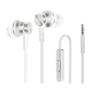 AUDIFONO XIAOMI MI IN-EAR BASIC ALÁMBRICO 3.5MM 14274 PLATA