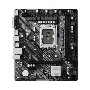 TARJETA MADRE ASROCK H610M-HDV/M.2 R2.0 LGA1700 MICRO-ATX DDR4 90-MXBJH0-A0UAYZ NEGRO / BLANCO
