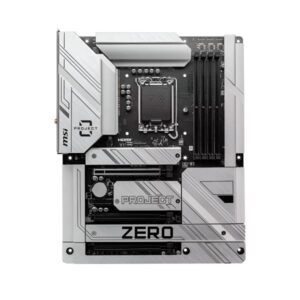 TARJETA MADRE MSI Z790 PROJECT ZERO LGA1700 ATX DDR5 911-7E23-008 NEGRO / BLANCO NEGRO / BLANCO