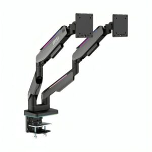 SOPORTE DOBLE PARA MONITOR MSI MPG MT201DR RGB GRIS 306-3BA9510-LAX