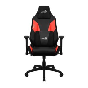 SILLA AEROCOOL ADMIRAL CHAMPION STEEL BASE ACGC-2036101.R2 NEGRO / ROJO