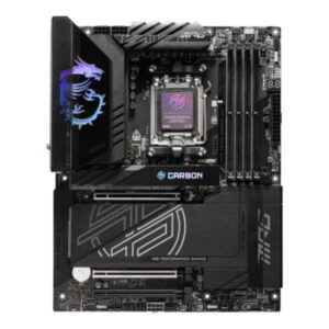 TARJETA MADRE MSI MPG X870E CARBON WIFI AM5 ATX DDR5 AM5 911-7E49-001 NEGRO