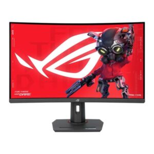 MONITOR GAMING ASUS ROG STRIX XG32WCS 32 PULG 2560X1440 QHD FAST VA 180 HZ 1MS DP HDMI USB CURVO 1500R HDR10 ELMB FREESYNC 90LM0AC0-B019B0 NEGRO