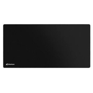 MOUSE PAD GAMING SHARKOON 1337 V2 GRANDE TELA Y GOMA 4044951034321 NEGRO