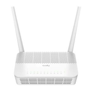 ROUTER CUDY GP1200 1.0 Wi-Fi 5GHz AC1200 GPON/EPON DUAL/ EASYMESH 2 ANTENAS FIJAS BLANCO