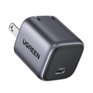 CARGADOR DE PARED UGREEN CD318 NEXODE USB-C CARGA RAPIDA 20W 90902 GRIS