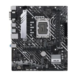 TARJETA MADRE ASUS PRIME H610M-A LGA1700 M-ATX DDR5 90MB1G20-M0EAY0 NEGRO / BLANCO