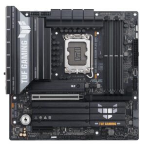 TARJETA MADRE ASUS TUF B860M GAMING PLUS WIFI LGA1851 MICRO-ATX DDR5 90MB1JV0-M0EAY0 NEGRO