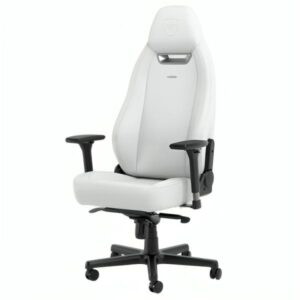 SILLA GAMING ERGONÓMICA NOBLECHAIRS LEGEND CUERO SINTÉTICO NBL-LGD-GER-WED BLANCO