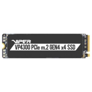 HD INTERNO  SOLIDO 2TB PATRIOT VP4300 M.2 2280 PCIE GEN4 X4 7400MB/S / 6800MB/S VP4300-2TBM28H NEGRO