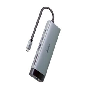 HUB TP LINK UH9120C(UN) USB-C  9 EN 1 3 PUERTOS USB 1 PUERTO USB-C 1 PUERTO USB 3.0 1 PUERTO ETHERNET 1 PUERTO HDMI 1 PUERTO MICRO SD 1 PUERTO SD