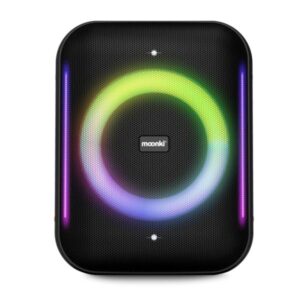 PARLANTE RGB MOONKI BOSSA MINI MW-PB65LT 80W BLUETOOTH NEGRO