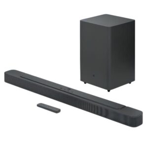 BARRA DE SONIDO JBL BAR 2.1 DEEP BASS 300W HDMI OPTICAL BLUETOOTH JBL2GBAR21DB2BLKAM NEGRO