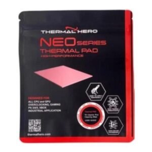 PARCHE TÉRMICO THERMAL HERO NEO PAD EDICION OVERCLOCK 13W/M K 1.5MM CPU/GPU 100x100MM  TH-412115-OC ROSADO