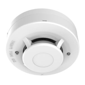 DETECTOR DE HUMO HIKVISION DS-PDSMK-4BAR(O-STD) FOTOELECTRICO12V ALAMBRICA 314300029 BLANCO