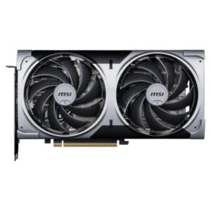 TARJETA DE VIDEO MSI GEFORCE RTX 5070 12G VENTUS 2X OC GDDR7 2557 MHZ 912-V532-009 NEGRO / PLATEADO