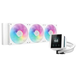 ENFRIAMIENTO LIQUIDO RGB DEEPCOOL MYSTIQUE 360 WH ARGB AIO 360MM R-LX360-WHDSNMCP-G-1 BLANCO