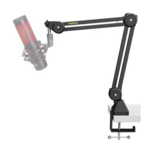 SOPORTE PARA MICROFONO MAONO BA37 COMPATIBLE CON PD100X PD200X PM450 PD400 PM500 CAPACIDAD DE 2KG TORNILLO DE 5/8 PULG A 3/8 PULG NEGRO