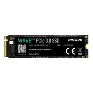 HD INTERNO SOLIDO 2TB HIKSEMI WAVE PRO(P) M.2 2280 PCIE GEN3 X4 3520MB/S / 3120MB/S HS-SSD-WAVE PRO(P) 2048G NEGRO