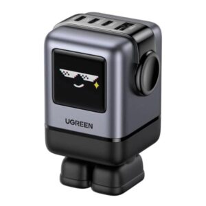 CARGADOR UGREEN X688 100W 3 PUERTOS USB-C Y 1 PUERTO USB-A CARGA RAPIDA 45514B NEGRO