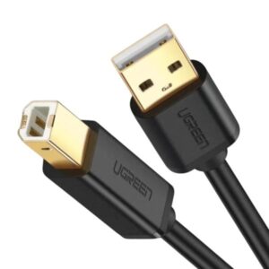 CABLE USB-A A BM UGREEN US135 480MBPS 1M PARA IMPRESORA 20846 NEGRO
