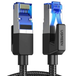CABLE CAT8 UGREEN NW153 40GBPS 5M 80433 NEGRO