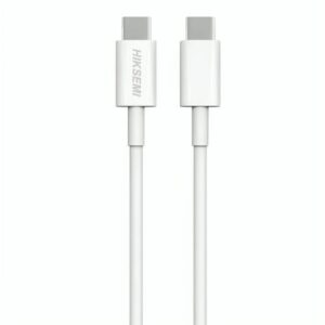 CABLE USB-C A USB-C HIKSEMI HS-HUB-CBC2C 3A 60W 1M BLANCO