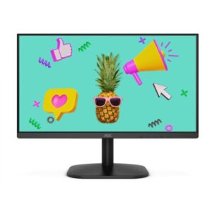 MONITOR AOC 22B2HM2 22 PULG PLANO 1920 X 1080 100HZ LOWBLUE HDMI Y VGA NEGRO