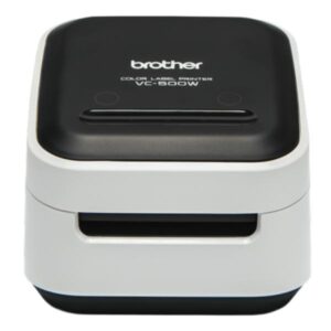 IMPRESORA DE ETIQUETAS BROTHER VC500W INALÁMBRICA WIFI NEGRO / BLANCO